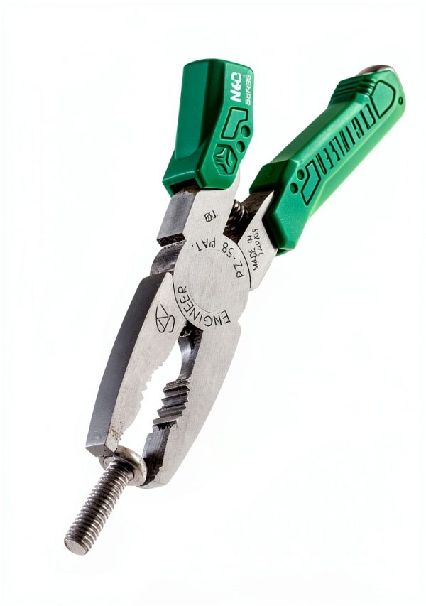 ENGINEER Screw Removal Tool Pliers Green PZ-58-2