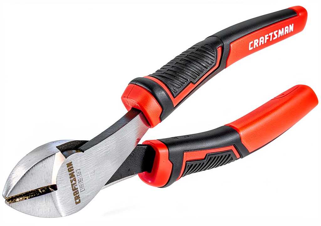 CRAFTSMAN Side-Cutting Pliers in action