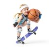 RDOPODNJ Rugby Helmet Soft EVA Adjustable Youth-4