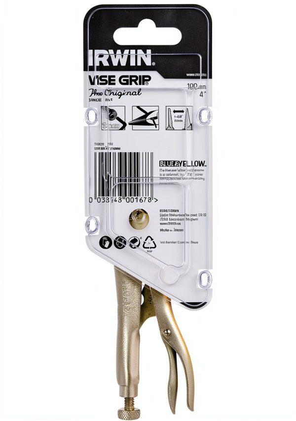 IRWIN 4 in. Long Nose Locking Pliers-2