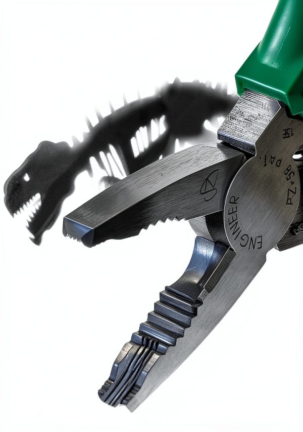 ENGINEER Screw Removal Tool Pliers Green PZ-58-1