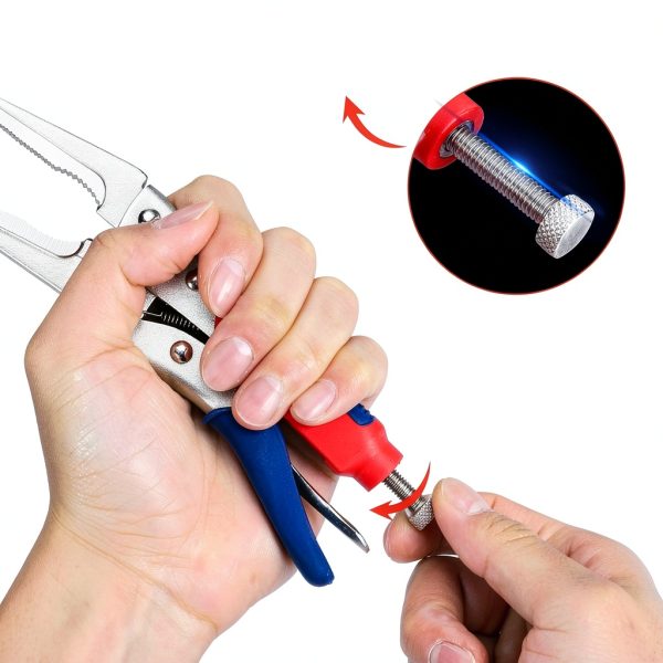 WORKPRO Locking Pliers Set Metal Ergonomic-4
