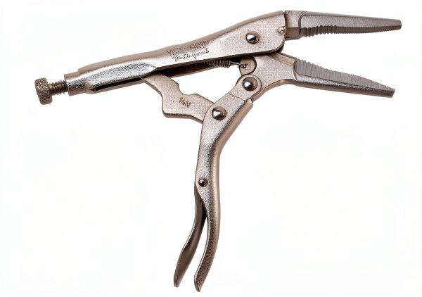 IRWIN 4 in. Long Nose Locking Pliers-4