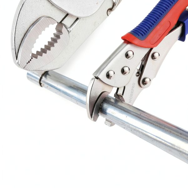 WORKPRO Locking Pliers Set Metal Ergonomic-2