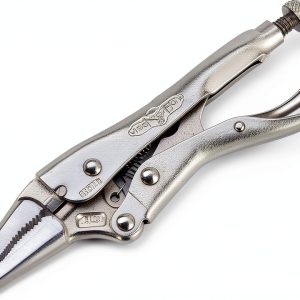 IRWIN 4 in. Long Nose Locking Pliers-0