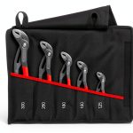 Knipex 5 Piece Plier Set Tool Roll-0