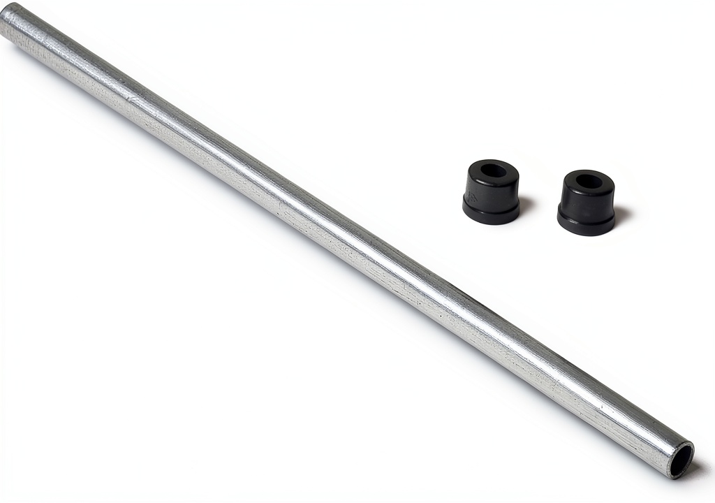 Installing Holley fuel transfer tube in a car engine bay