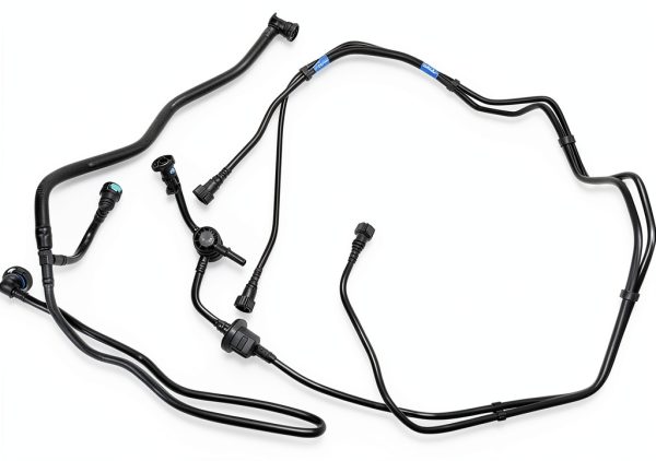 GolAscen Fuel Supply and Vapour Tube Black 7x12 Inch Replacement for-0