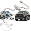 Fuel Rail Crossover Tube Deecaray 12677002 Silver Steel Plastic Kit-4