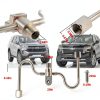 Fuel Rail Crossover Tube Deecaray 12677002 Silver Steel Plastic Kit-6
