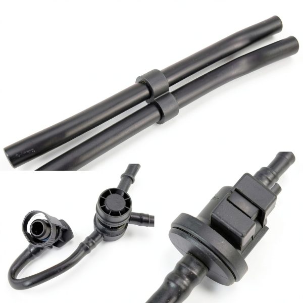 GolAscen Fuel Supply and Vapour Tube Black 7x12 Inch Replacement for-3