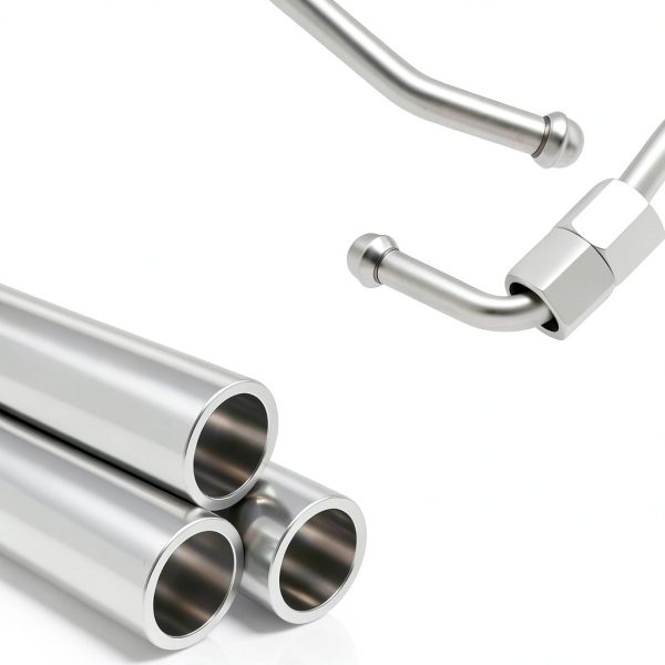 Fuel Injection High Pressure Line Sprwinautummer Metal Tube Silver STD-2