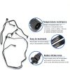 GolAscen Fuel Supply and Vapour Tube Black 7x12 Inch Replacement for-5
