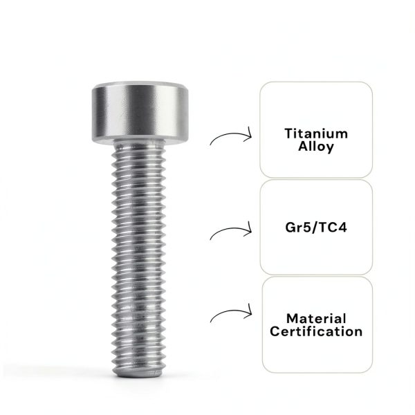 M6x25 Titanium Bolts Reflying Hex Bolt Lightweight Corrosion Resistant-2