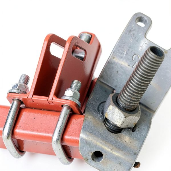 U-Bolt M8 2 inch Wide Galvanized Carbon Steel Set 2pcs by Sunliech-5