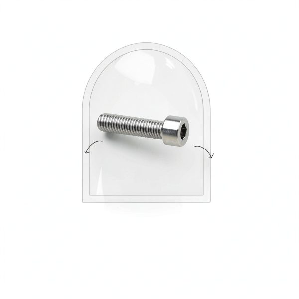 M6x25 Titanium Bolts Reflying Hex Bolt Lightweight Corrosion Resistant-3