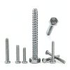 MroMax 4Pcs M6 x 120mm Hex Head Screws Bolts, 304 Stainless Steel 18-8, Fully Threaded, External Hex Drive, for Mounting Chair, Handles, Rail, Pump, Wheels, Antenna Parts, Boat and Plastic Bumpers-3