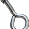 Eye Bolt 3/8" x 4" Zinc Plated by National Hardware - Alloy Steel-1