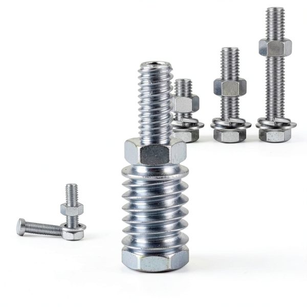 3/8-16 x 1-1/2" Hex Bolt, Nuts & Washers 20pcs Stainless Steel SG TZH-3