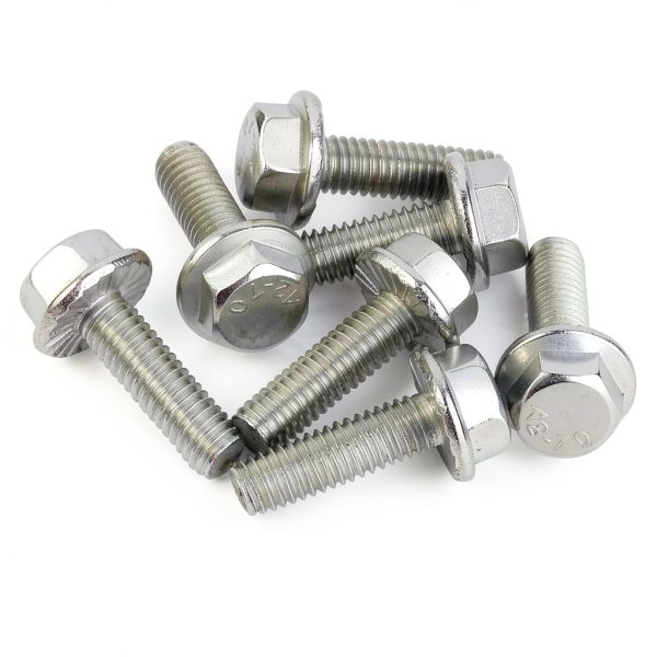 M8 x 20mm Flanged Hex Head Bolts Mellewell DIN 6921 20pcs-4