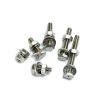 180 pcs SAE Stainless Steel Nuts and Bolts Assortment Kit, Including 6 Sizes 1/4-20 Hex Bolts,Flat Washers, Lock Washers. Packaged by Plastic Box, Made by 304 Stainless Steel-1