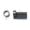 M8-1.25 x 20mm Flanged Hex Head Bolts,External Flange Hex Drive Screws,Class 10.9 Black Zinc Plated,Alloy Steel,Full Coarse Thread,Pump,Fix Car,DIY Project(25Pcs)-5