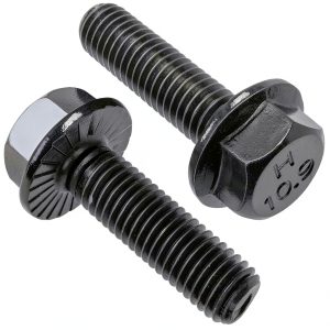 M8-1.25 x 20mm Flanged Hex Head Bolts,External Flange Hex Drive Screws,Class 10.9 Black Zinc Plated,Alloy Steel,Full Coarse Thread,Pump,Fix Car,DIY Project(25Pcs)-0