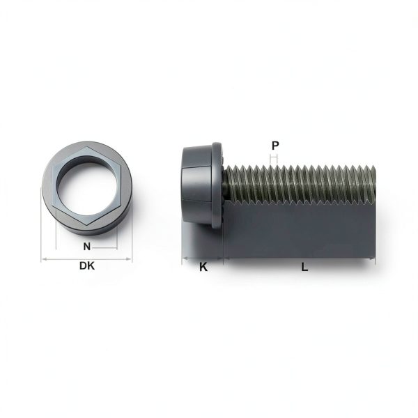 M8-1.25 x 25mm Flanged Hex Head Bolts,304 Stainless Steel 18-8,Fully Threaded,Silver External Flange Hex Drive Screws,Pump,Fix Car,DIY Project(23Pcs)-5