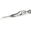QWORK Machinery Eye Bolt with Shoulder, 5 Pack 1/2"x6" Long 316 Stainless Steel Marine Grade Thread Machinery Shoulder Lifting Ring Eye Bolts-2